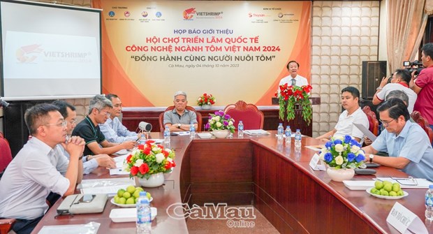 VietShrimp 2024 scheduled to take place in March in Ca Mau