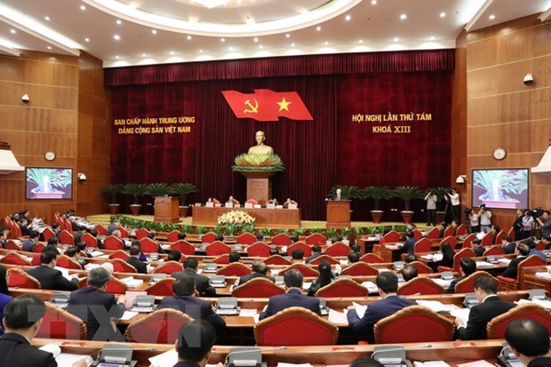 Sixth working day of 13th Party Central Committee’s eighth plenum