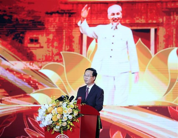 State leader attends celebration of President Ho Chi Minh’s visit to Ha Bac