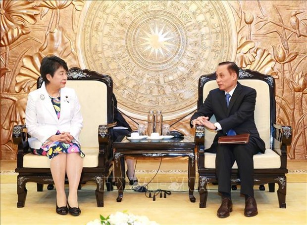 Party official meets Japanese Foreign Minister