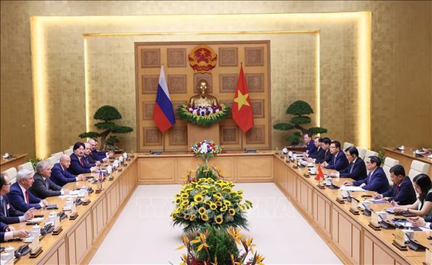 Prime Minister meets with Chairman of Russian State Duma