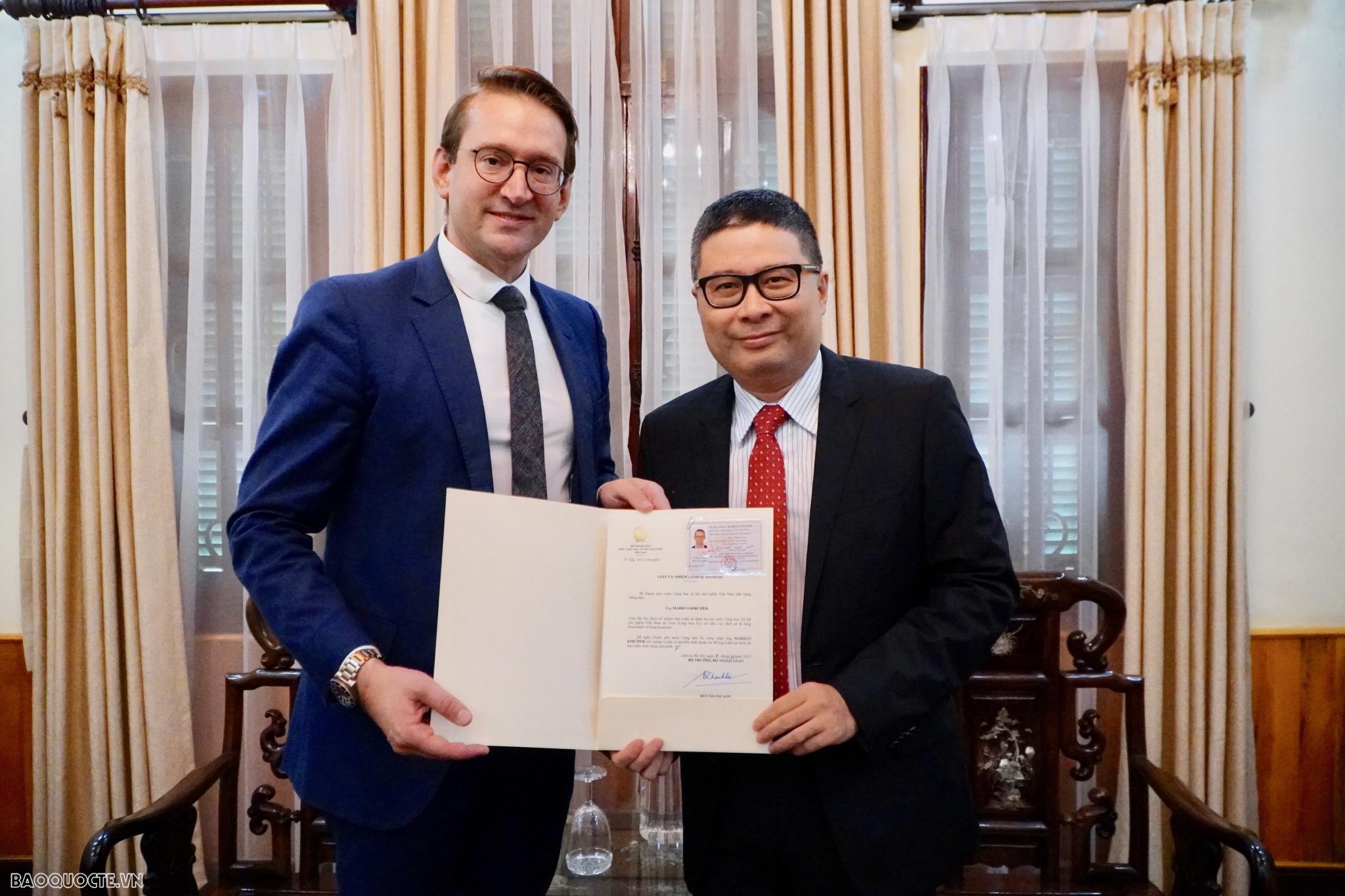 Markus Kircher appointed as Honorary Consul of Vietnam in Austria’s Graz