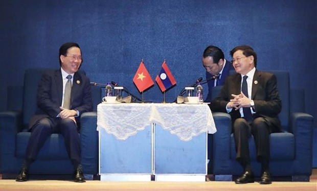 Vietnam always treasures ties with Laos President