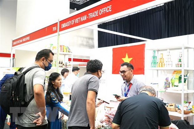 Vietnamese food and beverages displayed at international expo in Malaysia