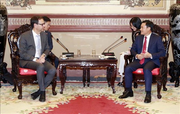 Swiss State Secretary welcomed in Ho Chi Minh City