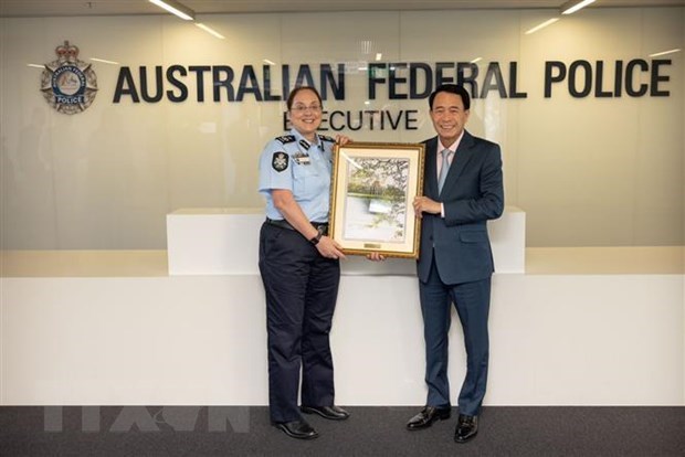 Deputy Minister of Public Security on working trip to Australia