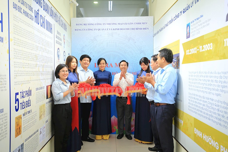 Binh Dien market inaugurates Ho Chi Minh Cultural Space