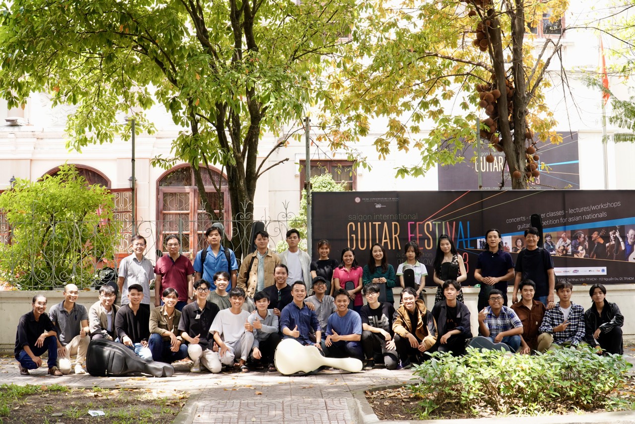 Dozens of international and local string soloists to participate in Saigon International Guitar Festival