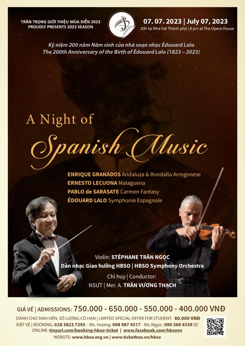 A night of Spanish music to take place at Ho Chi Minh City Opera House