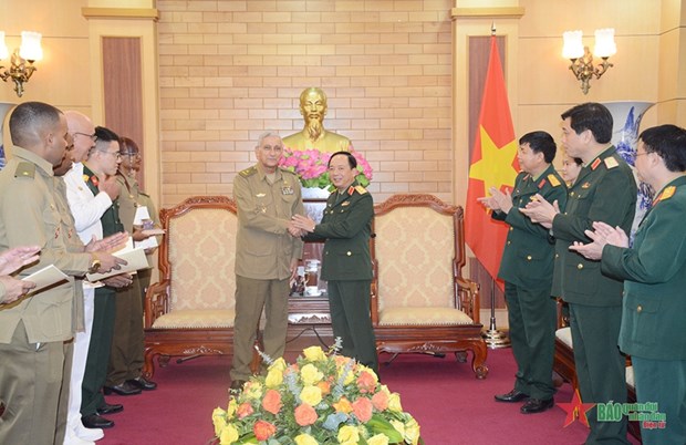 Vietnam, Cuba consolidate defence ties