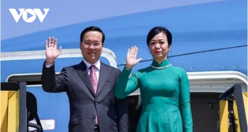 President Vo Van Thuong leaves Hanoi for official visit to Japan
