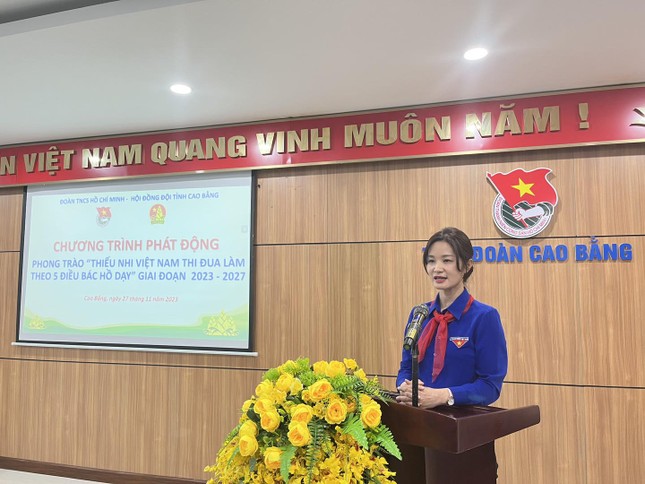 Cao Bang’s children emulate to follow Uncle Ho’s teachings