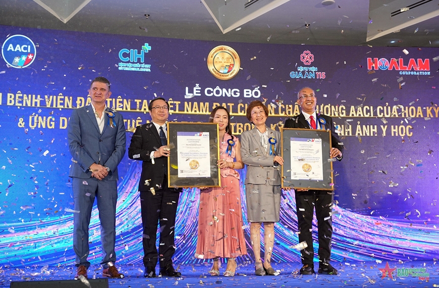 First two hospitals in Vietnam meet AACI standards of US