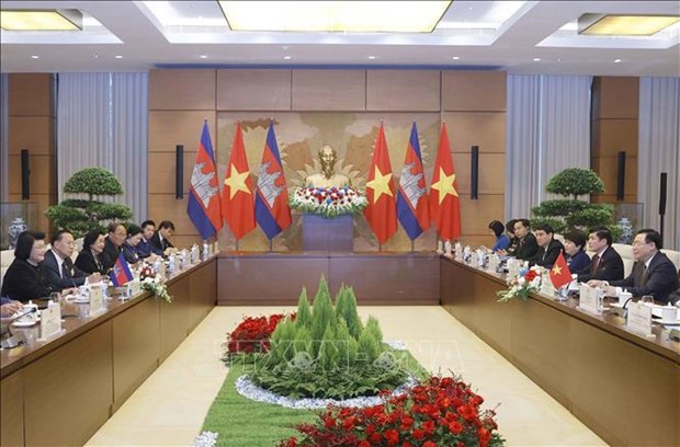 Cambodian NA President’s visit enhances Vietnam-Cambodia relations