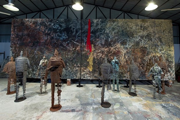 First Vietnamese representative at the 60th Biennale Venice in Italy