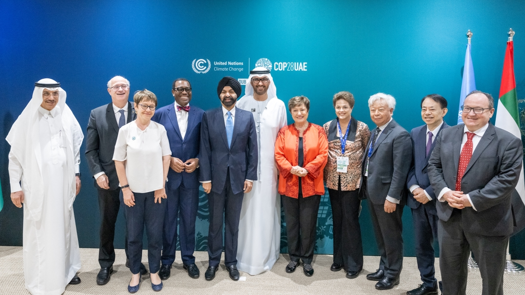 COP28 Multilateral development banks boost joint action on climate and development