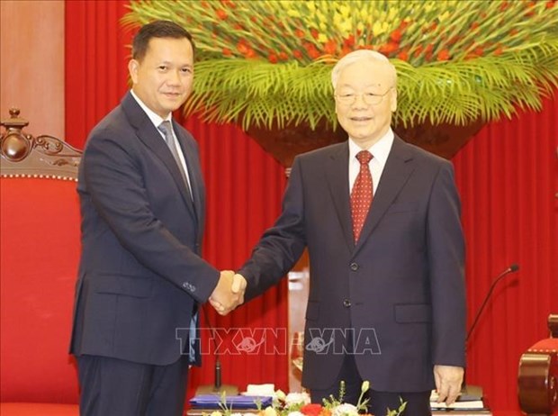 Vietnam always supports Cambodia’s development Party chief