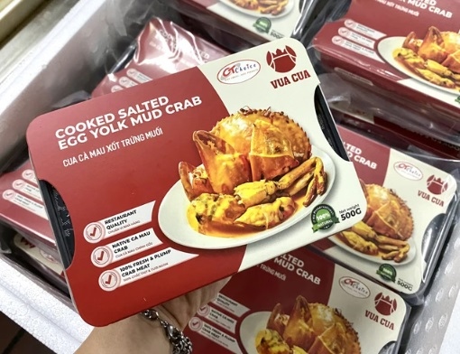 Ca Mau processed crabs exported to US market