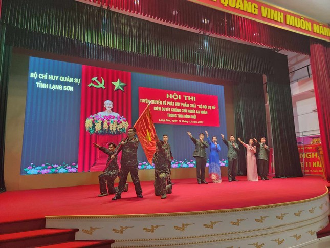Young people excited in contest on promoting qualities of Uncle Ho’s soldiers