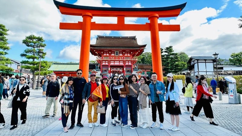 Vietnamese visitors to Japan set new record in 11 months