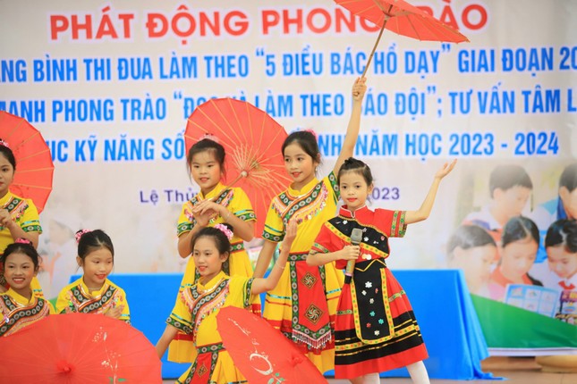 Quang Binh children compete to follow Uncle Ho’s five teachings