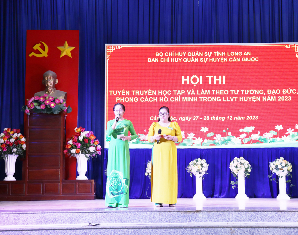 Can Giuoc organizes contest about Ho Chi Minh’s ideology, morality, and style