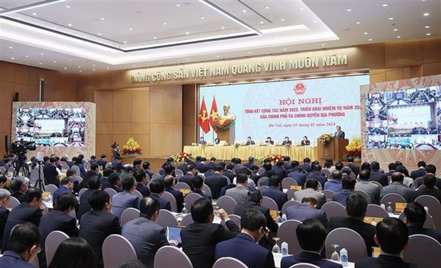 Government, local administrations review operations in 2023