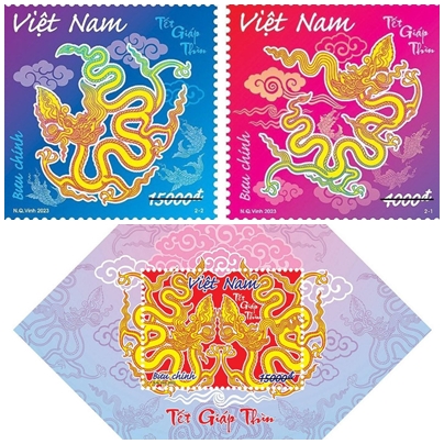 Year of Dragon stamp collection released ahead of Lunar New Year