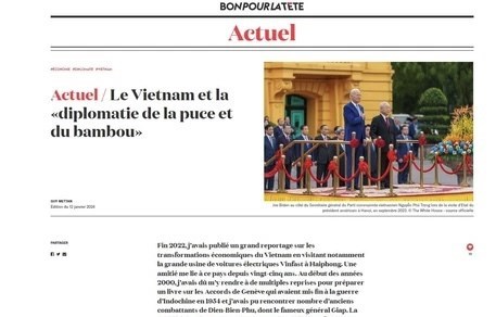 Swiss media lauds Vietnam s economic, diplomatic achievements in 2023