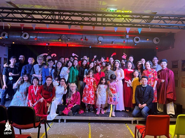 Warm Tet of Vietnamese student community in France’s Lille city