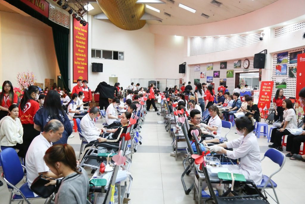 Nearly 9,000 units of blood collected during Red Spring festival