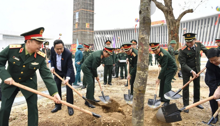 Ministry of National Defense organize ceremony to launch tree planting