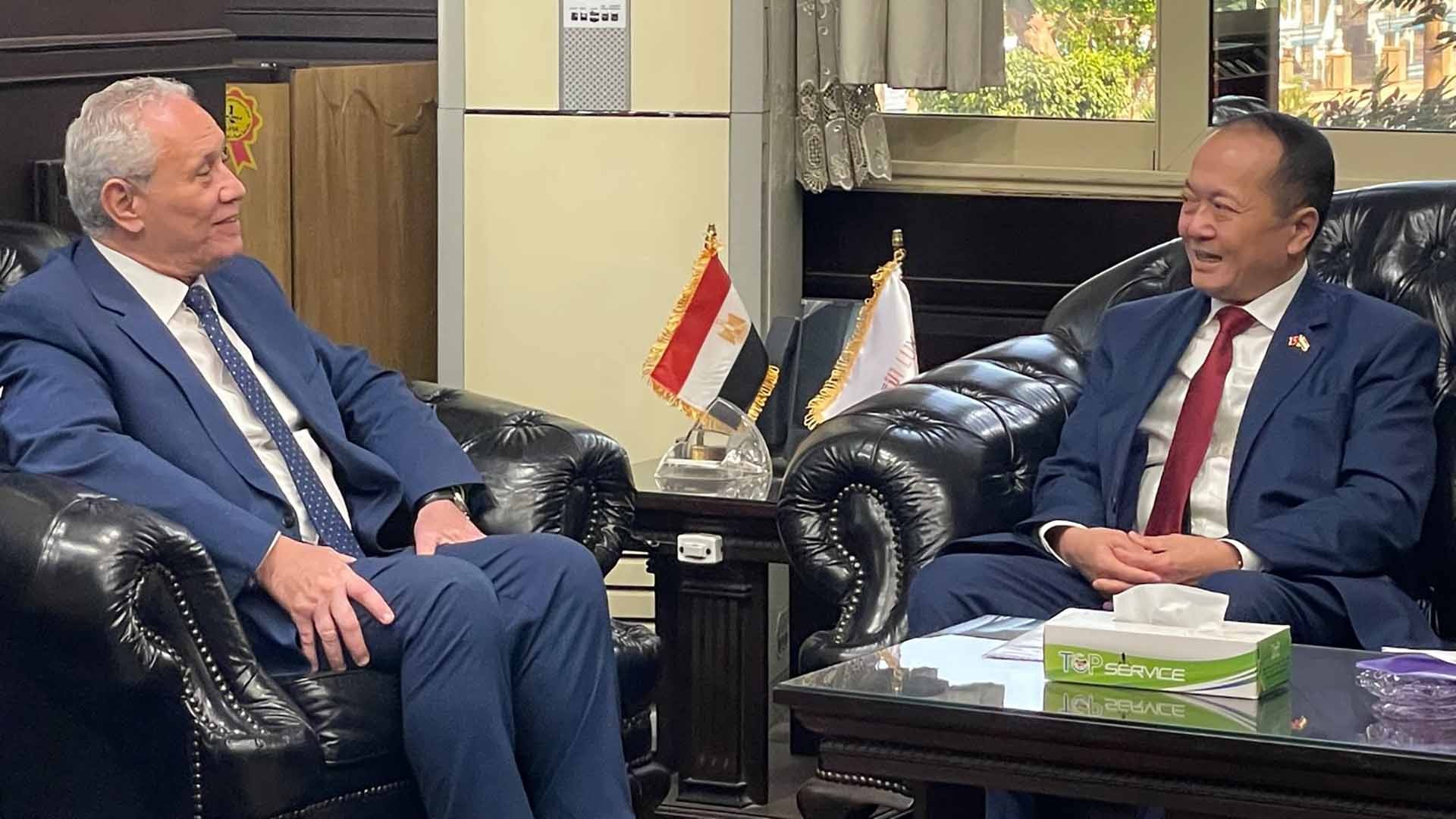 Egypt’s locality desires to promote cooperation with Ninh Binh province