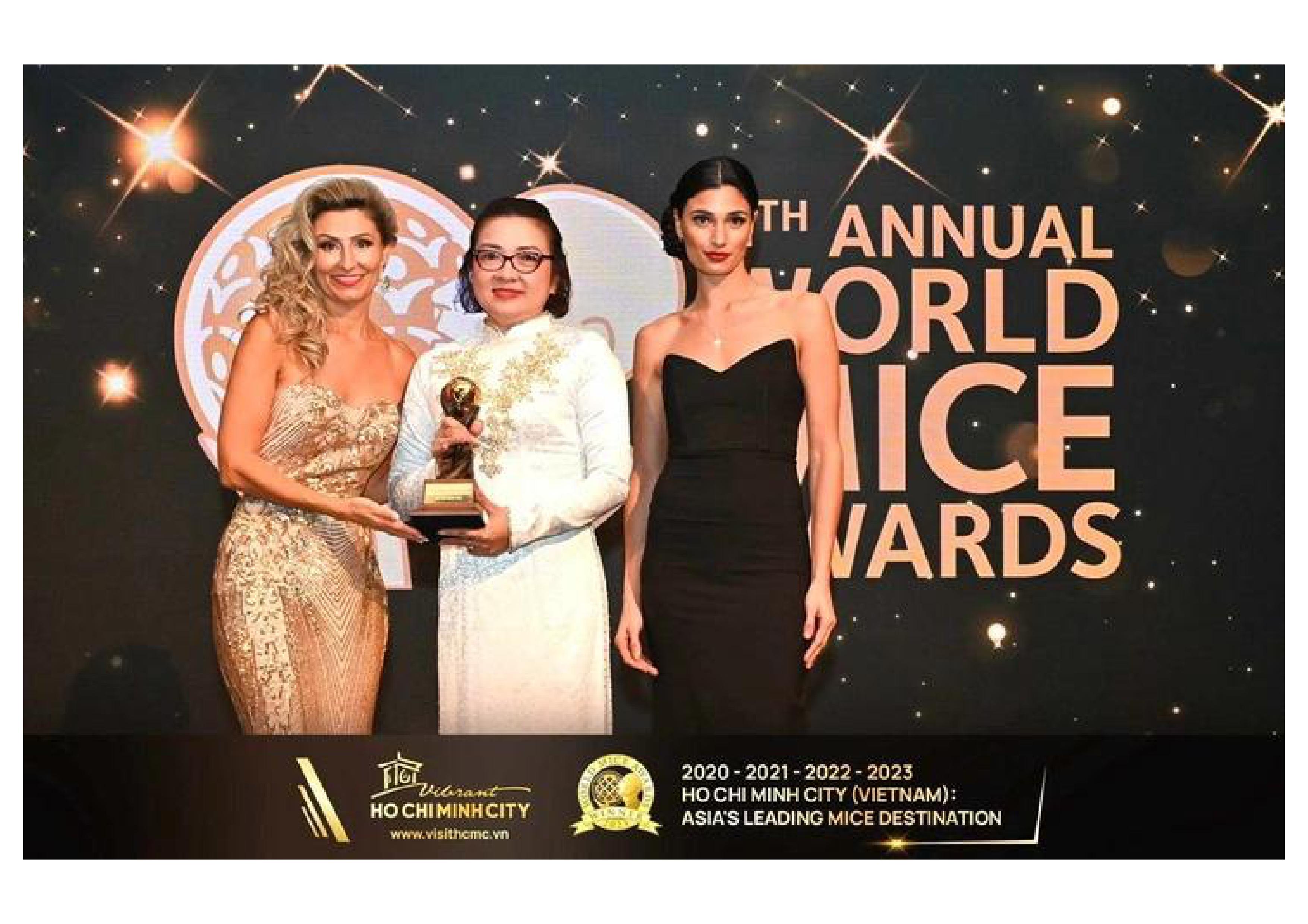 HCM City honored as “Asia’s Leading MICE Tourism Destination”