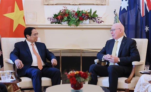 PM meets with Australian Governor-General in Canberra
