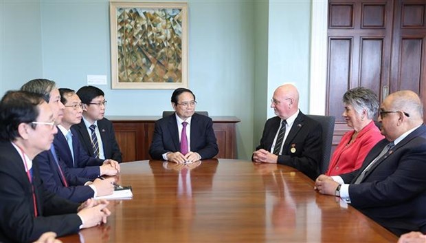 PM receives President of New Zealand - Vietnam Friendship Association