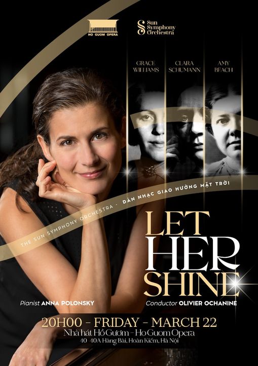 US pianist Anna Polonsky to perform at Ho Guom Opera House