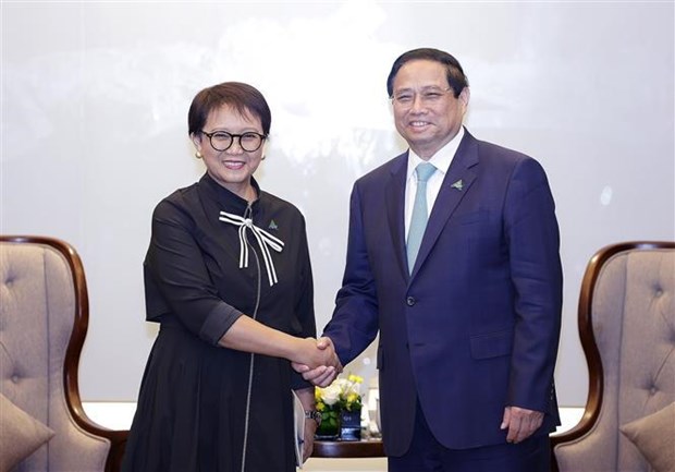 Prime Minister hosts Indonesian Foreign Minister