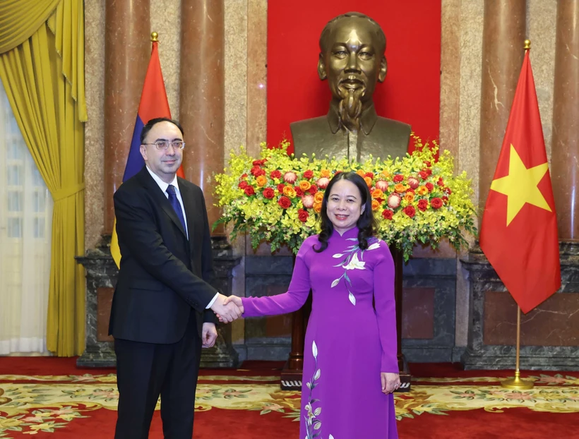 Acting President receives foreign ambassadors