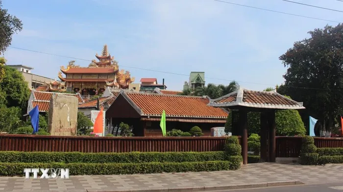 Duc Thanh Relic Area - printed with Uncle Ho’s footprint