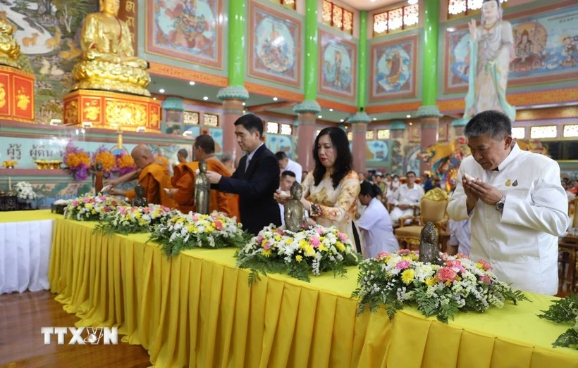 Ceremony held to mark 190th anniversary of Vietnamese pagoda in Thailand