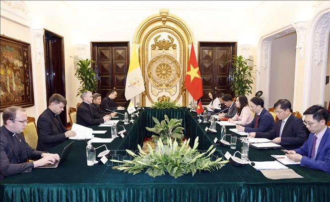 Vietnam, Holy See agree to increase exchange of high-ranking delegations, meetings