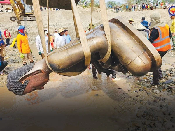 Buddha statues unearthed in Laos’s Bokeo province