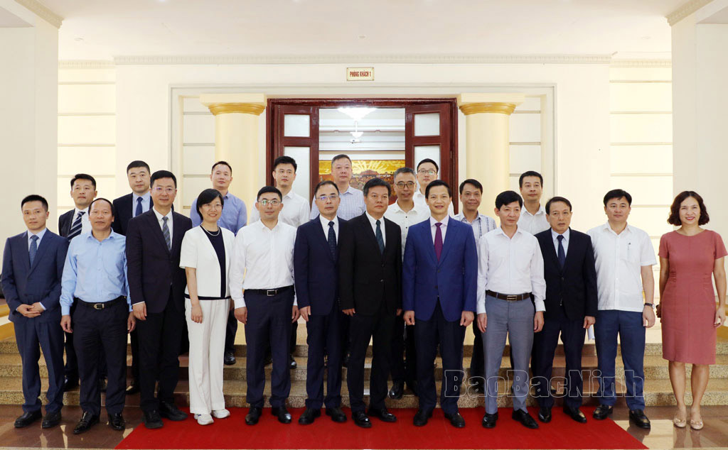 Chinese delegation seek investment cooperation opportunities in Bac Ninh