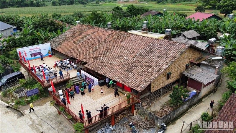 Unique over 100-year stilt house in Cao Bang