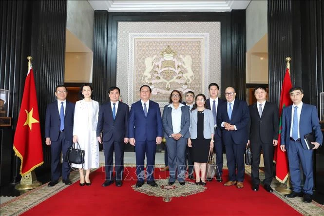 Party official visits Morocco to strengthen ties