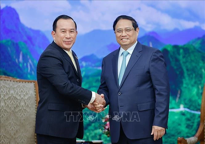 PM receives Cambodian Minister of Inspection