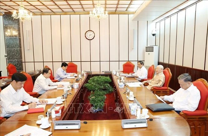 Party General Secretary chairs meeting of key leaders