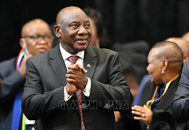 Party leader congratulates Cyril Ramaphosa on re-election as South African President