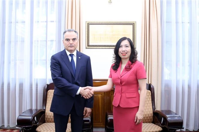 Deputy Foreign Minister welcomes new ambassadors of Turkmenistan, Iceland